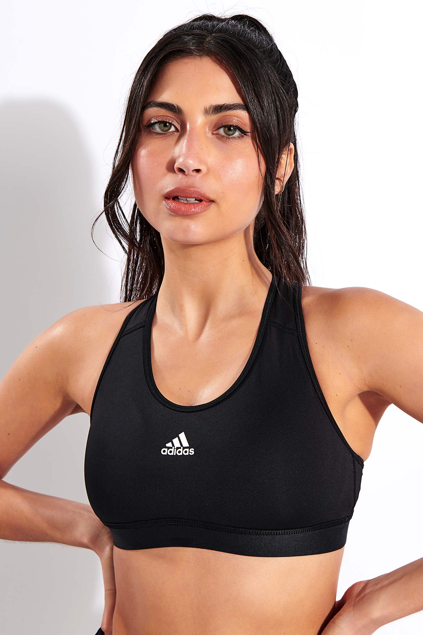 Adidas Believe This Lace-Up Bra