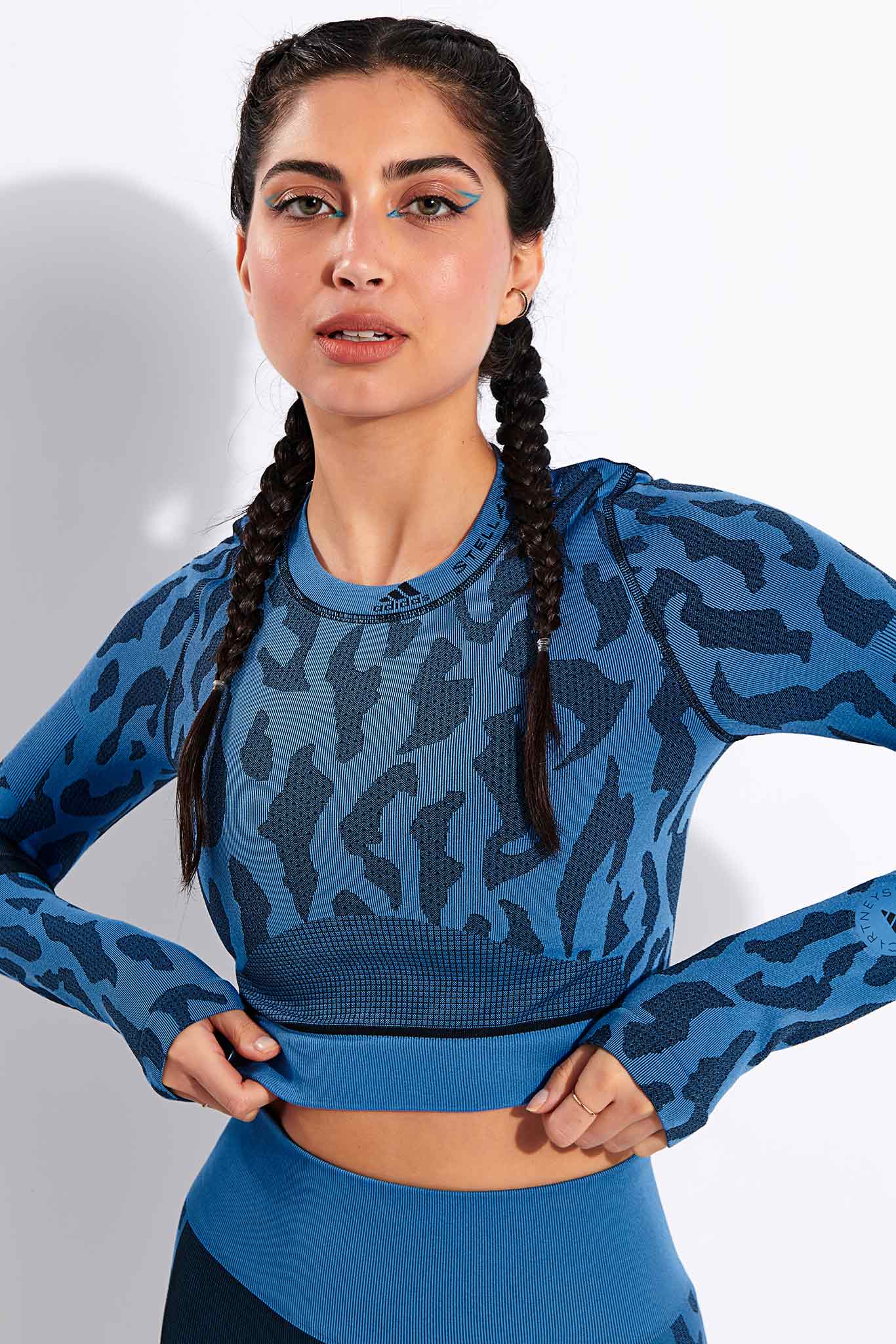 adidas X Stella McCartney TruePurpose Seamless Crop Top