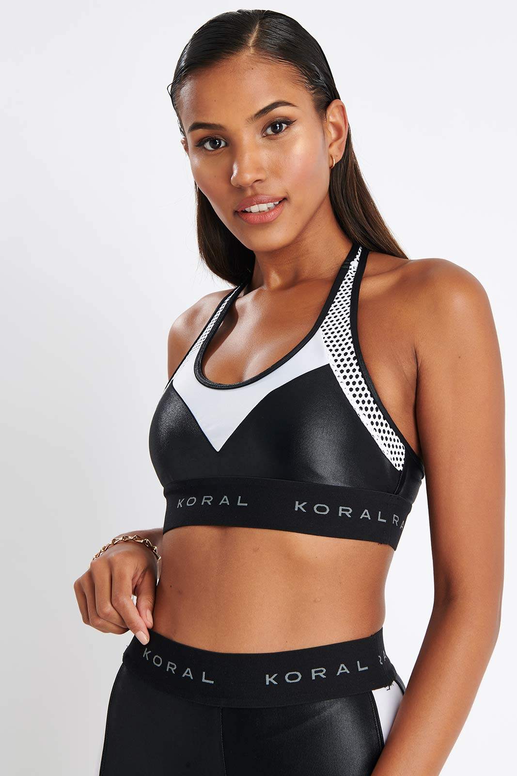 Koral Emblem Sports Bra