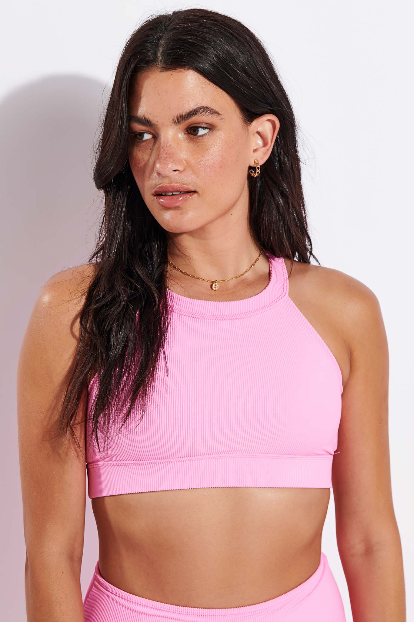 Onzie High Neck Crop Top