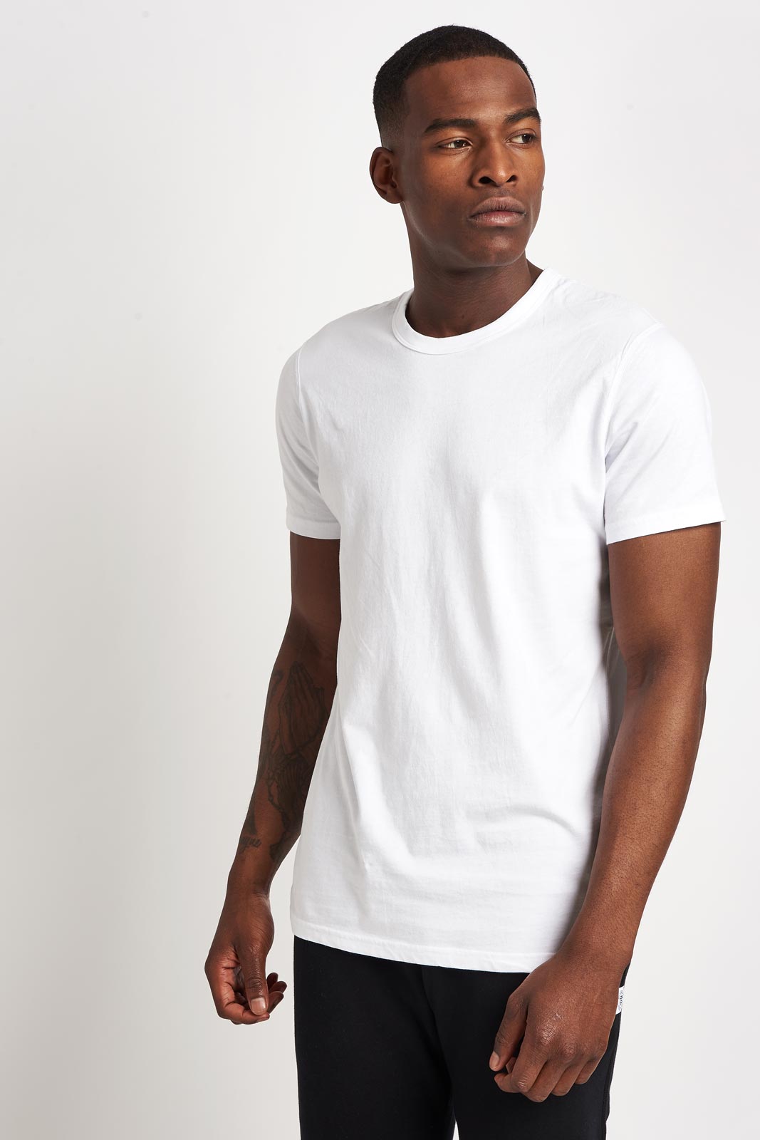 Reigning Champ Set-In Short Sleeve Tee White