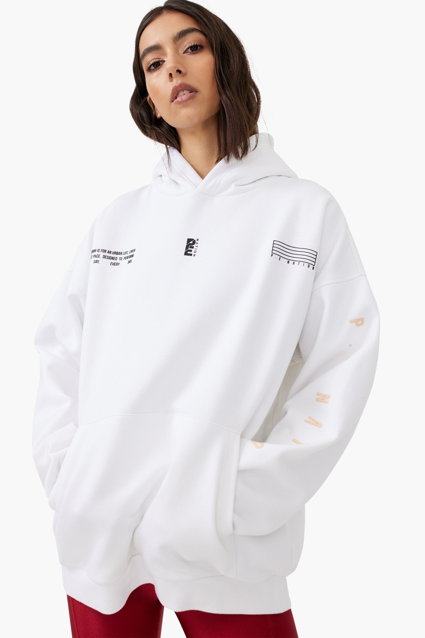 PE Nation Courtside Hoodie