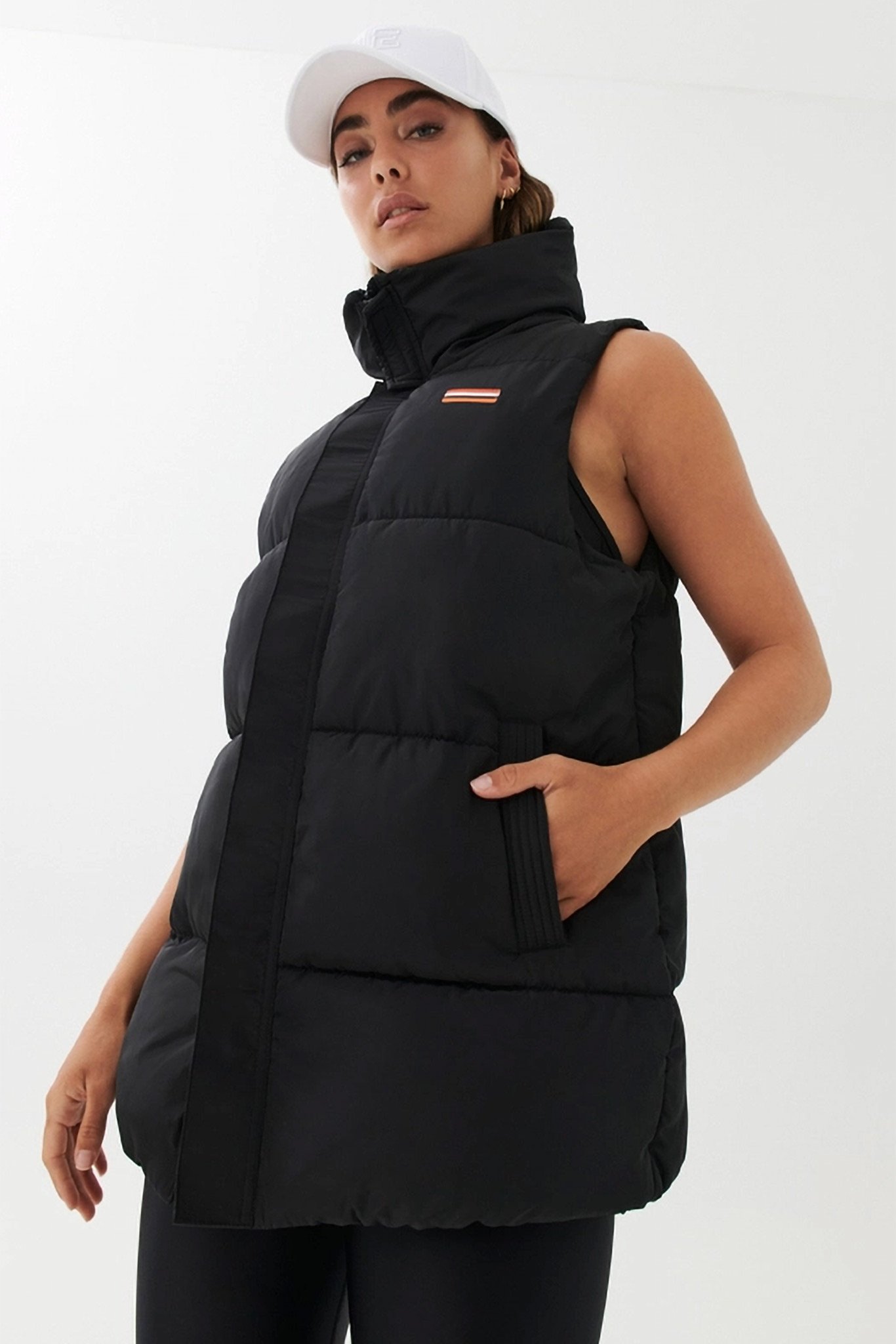 PE Nation Stadium Puffer Vest