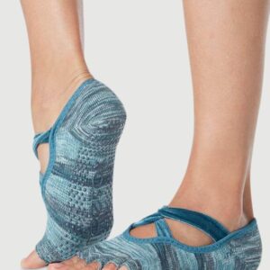 ToeSox Half Toe Ivy Women's Yoga Socks
