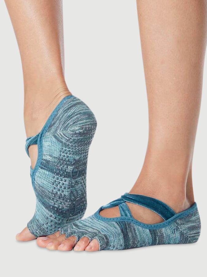 ToeSox Half Toe Ivy Women's Yoga Socks