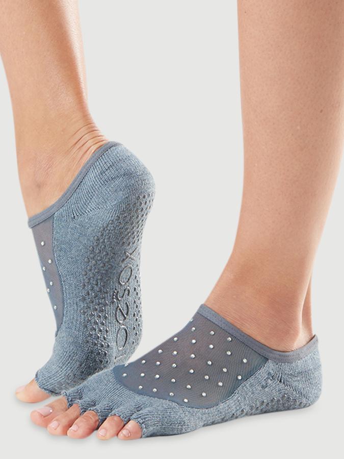 ToeSox Half Toe Luna Women's Yoga Socks