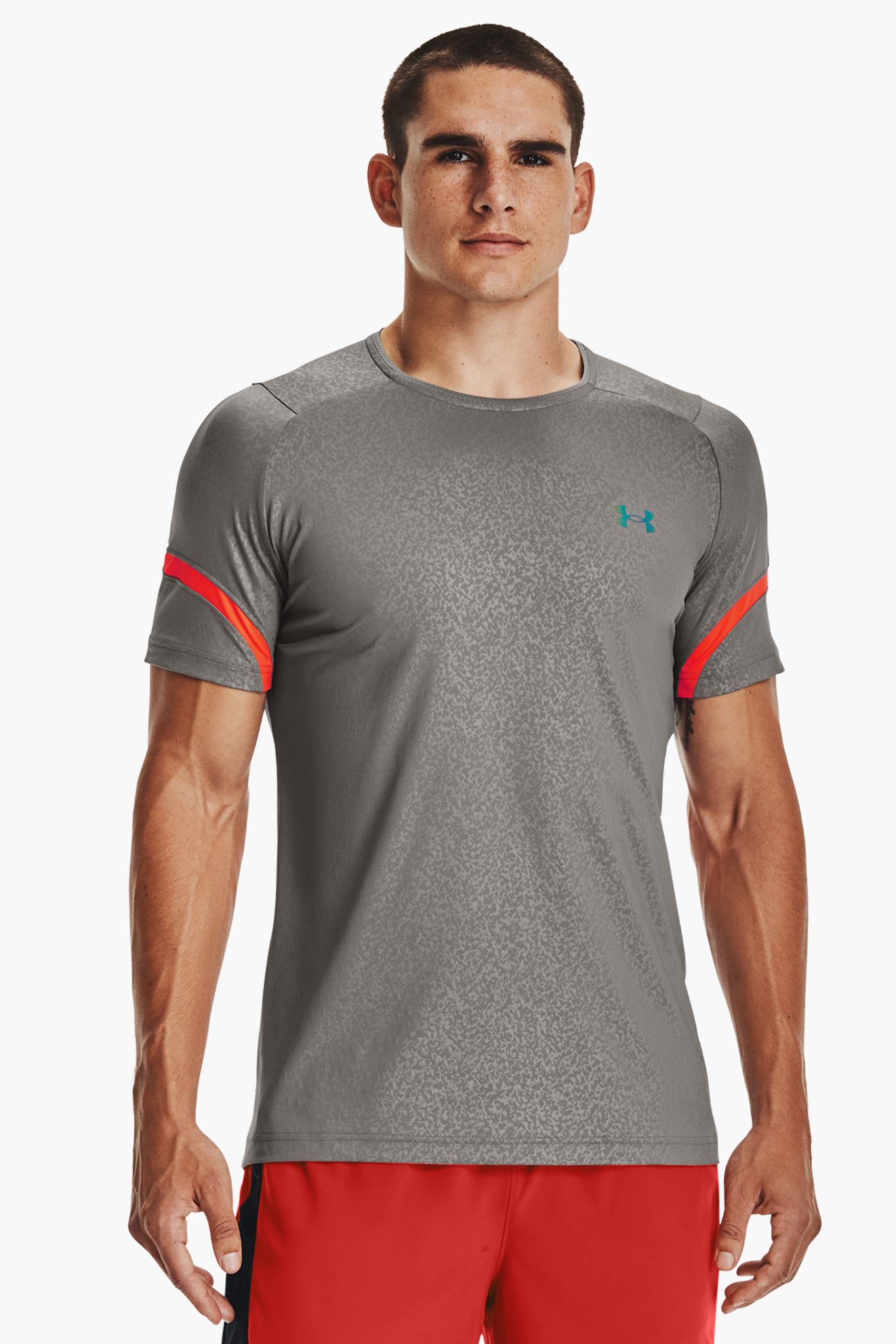 Under Armour RUSH HeatGear 2.0 Emboss Short Sleeve