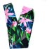 Tropical Plants Pattern Recycled Plastic Yoga Leggings - Image 2