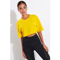 adidas X Stella McCartney Future Playground Cropped Tee - Image 2
