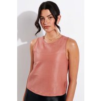 Koral Muscle Shiny Netz Tank - Image 2