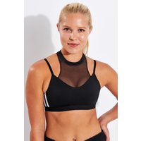 Adidas All Me 3-Stripes Mesh Sports Bra - Image 2