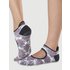 ToeSox Full Toe Bellarina Women's Yoga Socks Flower Pattern - Image 2