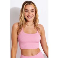 Alo Yoga Alosoft Ribbed Chic Bra Tank - Image 2