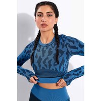 adidas X Stella McCartney TruePurpose Seamless Crop Top - Image 2
