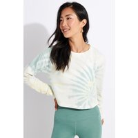 Beyond Yoga Tie Dye Weekend Boxy Cropped Pullover - Image 2